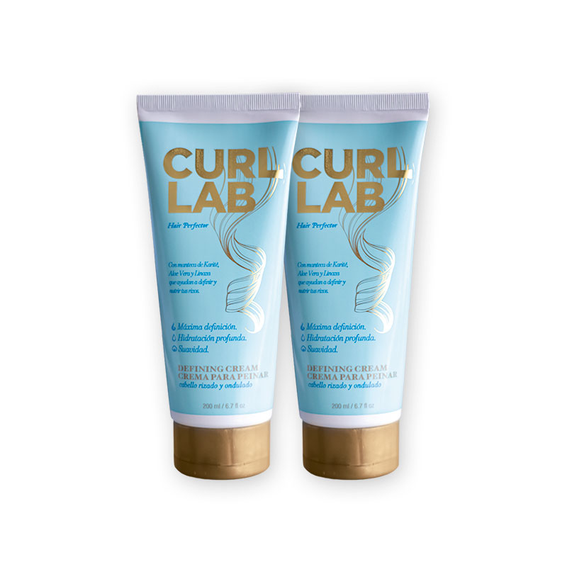 Curl2 CREMA PARA PEINAR<BR/>CURL LAB 2 PACK - Image 1